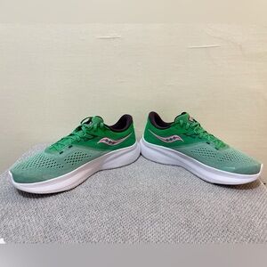 Saucony Green Pink Women's Running Shoes